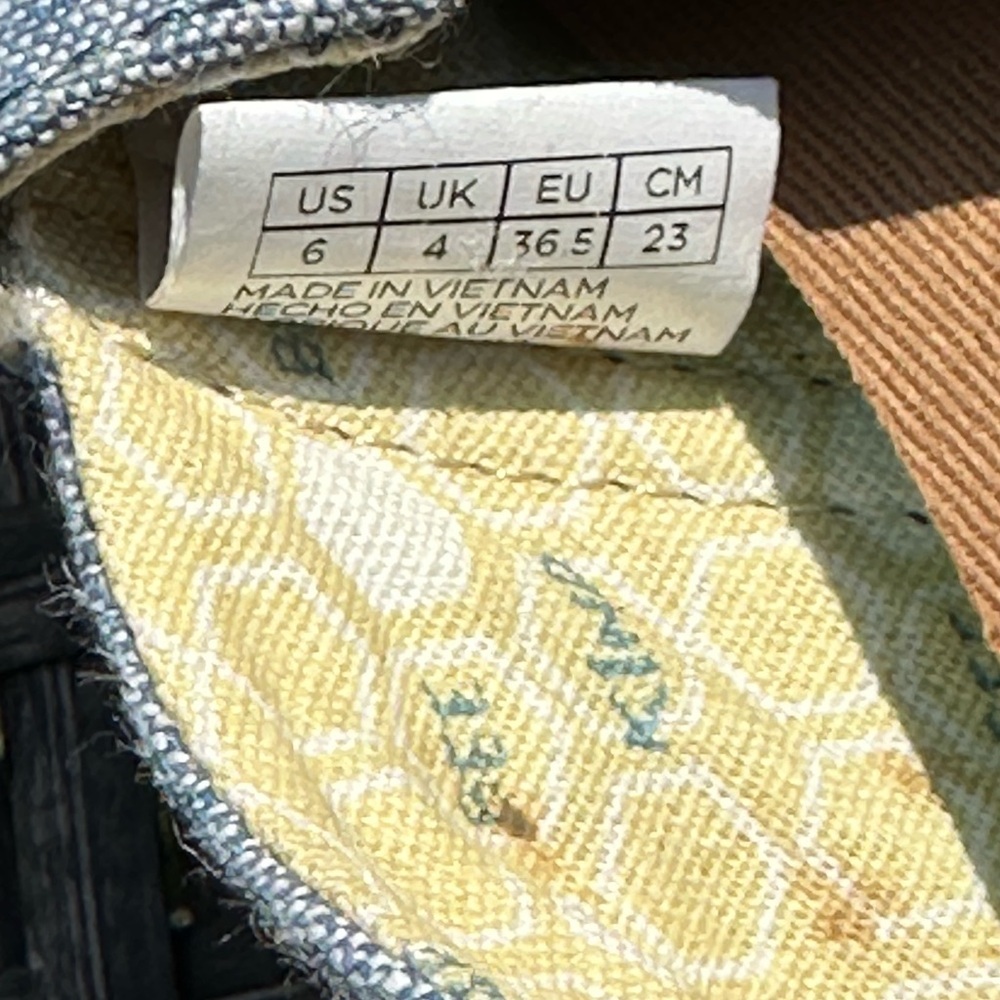 Toms Blue Casual Flats - Picture 4 of 5